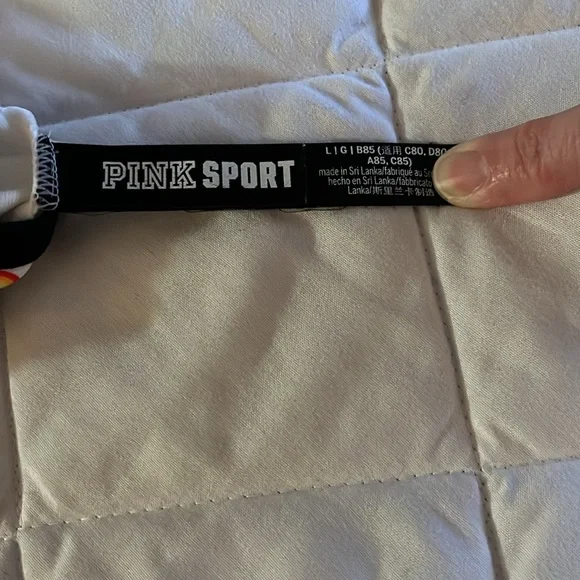 PINK rainbow 🌈 sports bra. - Picture 3 of 3